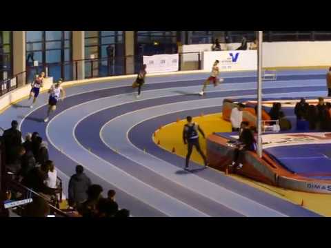 400m – Finale 1 – JUM – Championnat Régionaux Indoor 14/01/2017 – Eaubonne