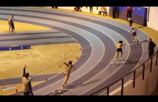 400m – Finale 3 – JUF – Championnat Régionaux Indoor 14/01/2017 – Eaubonne