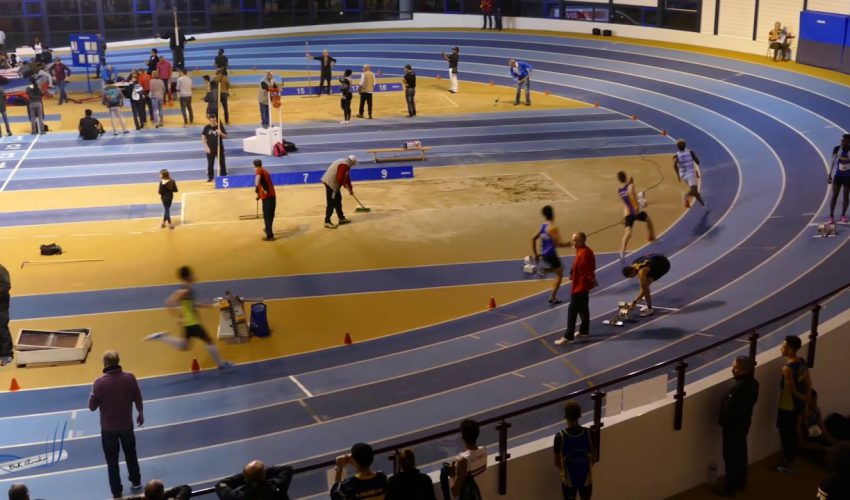400m – Finale 4 – JUM – Championnat Régionaux Indoor 14/01/2017 – Eaubonne