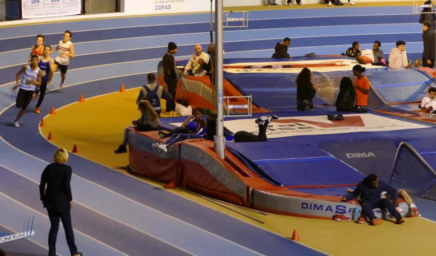 400m – Finale 5 – CAM – Championnat Régionaux Indoor 14/01/2017 – Eaubonne