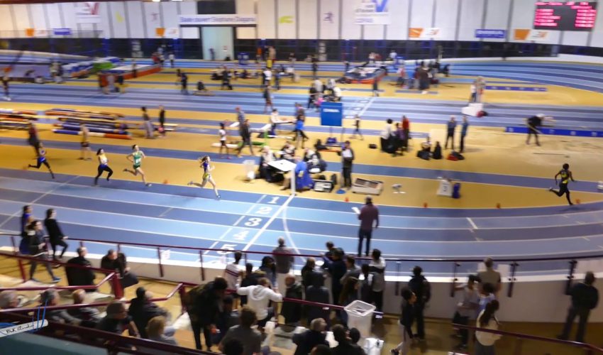 400m – Finale 5 – JUF – Championnat Régionaux Indoor 14/01/2017 – Eaubonne
