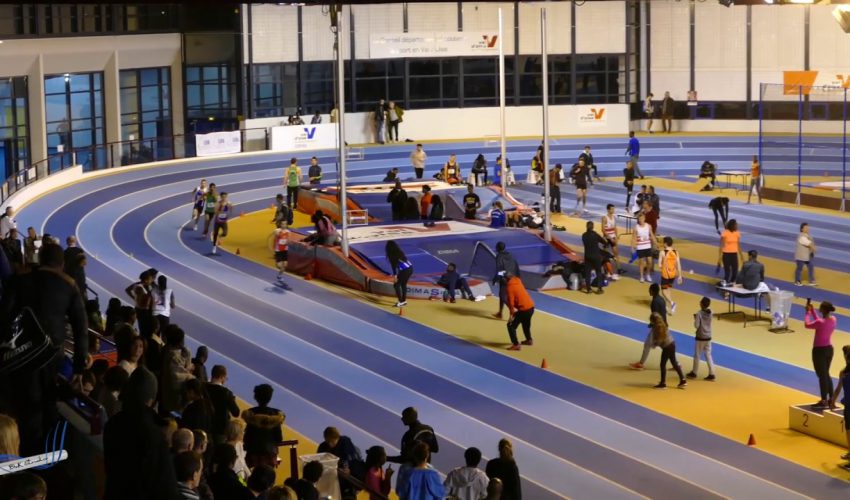 400m – Finale 6 – CAM – Championnat Régionaux Indoor 14/01/2017 – Eaubonne