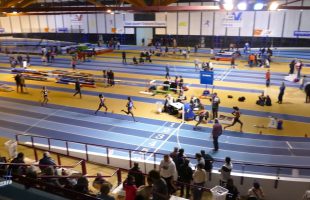 400m – Finale 6 – JUF – Championnat Régionaux Indoor 14/01/2017 – Eaubonne