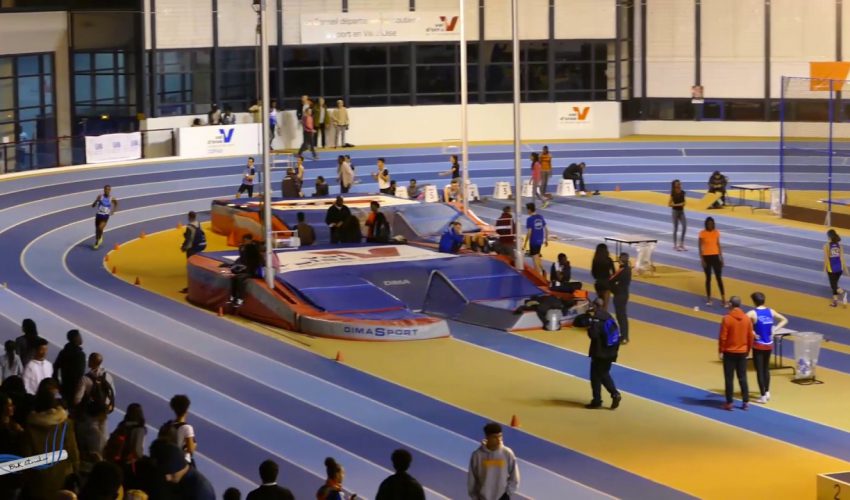 400m – Finale 7 – CAM – Championnat Régionaux Indoor 14/01/2017 – Eaubonne