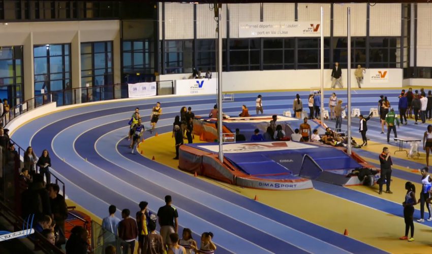 400m – Finale 7 – JUM – Championnat Régionaux Indoor 14/01/2017 – Eaubonne