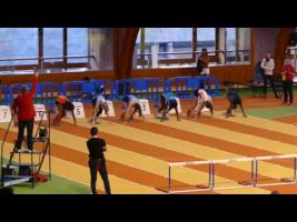 60m Haies – Serie 6 – CAF – Championnat Régionaux Indoor 15/01/2017 – INSEP