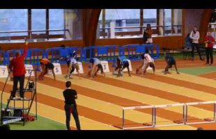 60m Haies – Serie 6 – CAF – Championnat Régionaux Indoor 15/01/2017 – INSEP