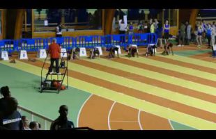60m – Serie 6 – JUF – Championnat Régionaux Indoor 15/01/2017 – INSEP