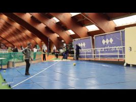 Poids – Essais 5 – JUF – Championnat Régionaux Indoor 15/01/2017 – INSEP