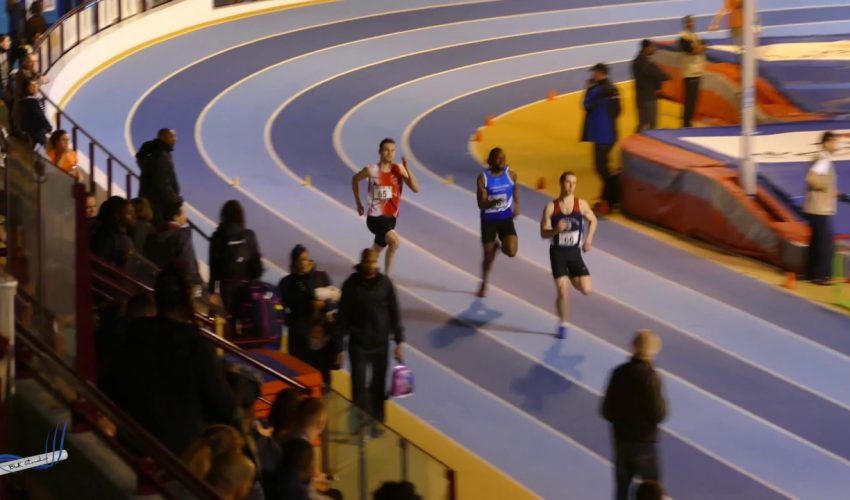 400m – Finale 4 – SEM – Championnat Régionaux Indoor 21/01/2017 – Eaubonne