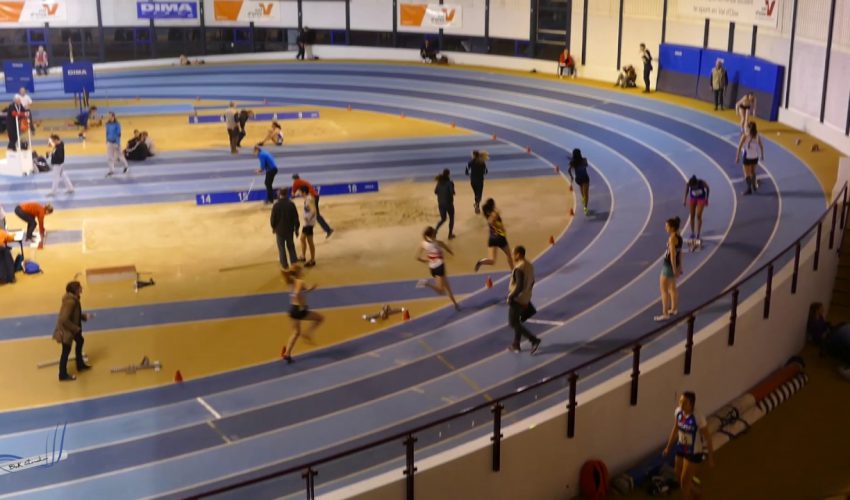 400m – Finale 5 – ESF – Championnat Régionaux Indoor 21/01/2017 – Eaubonne