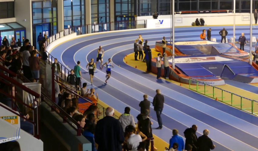400m – Finale 5 – SEM – Championnat Régionaux Indoor 21/01/2017 – Eaubonne