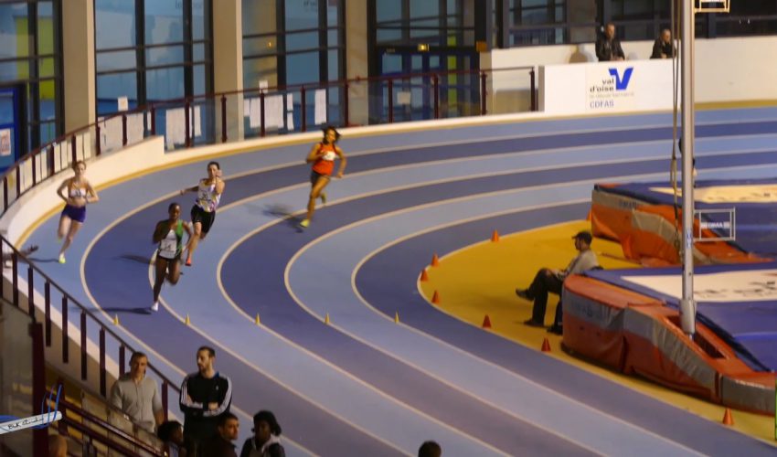400m – Finale 6 – SEF – Championnat Régionaux Indoor 21/01/2017 – Eaubonne