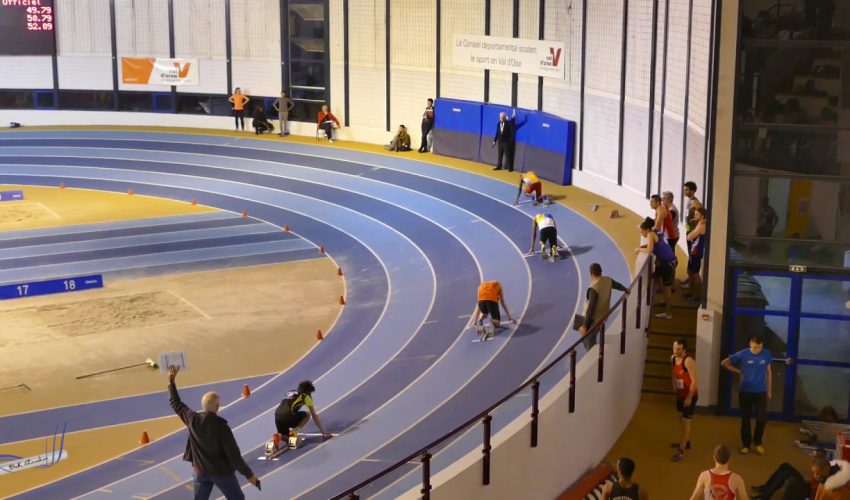 400m – Finale 7 – SEM – Championnat Régionaux Indoor 21/01/2017 – Eaubonne