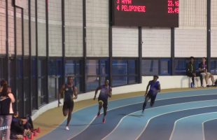 200m – Finale 1 – SEM – Championnat Regionaux 21/01/2018 – Eaubonne