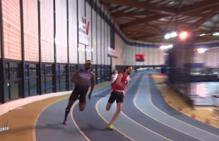 200m – Finale 2 – SEM – Championnat Regionaux 21/01/2018 – Eaubonne