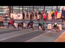 60m – Groupe A – Finale 2 – TCM – 9ème Meeting des Hauts de Seine 07/01/2018 – Eaubonne