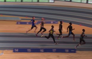 60m – Groupe A – Finale 5 – TCM – 9ème Meeting des Hauts de Seine 07/01/2018 – Eaubonne