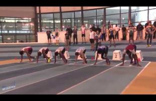 60m – Groupe B – Finale 3 – TCM – 9ème Meeting des Hauts de Seine 07/01/2018 – Eaubonne