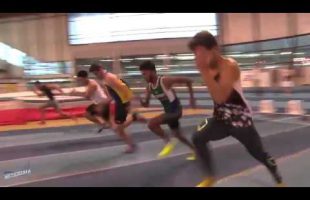 60m – Groupe B – Finale 4 – TCM – 9ème Meeting des Hauts de Seine 07/01/2018 – Eaubonne