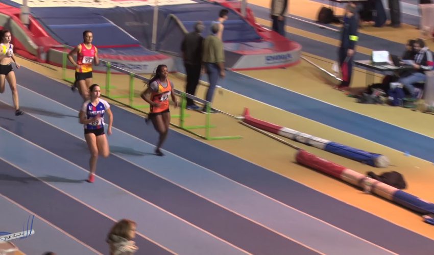 400m – Finale 3 – ESF – Championnat Regionaux 20/01/2018 – Eaubonne