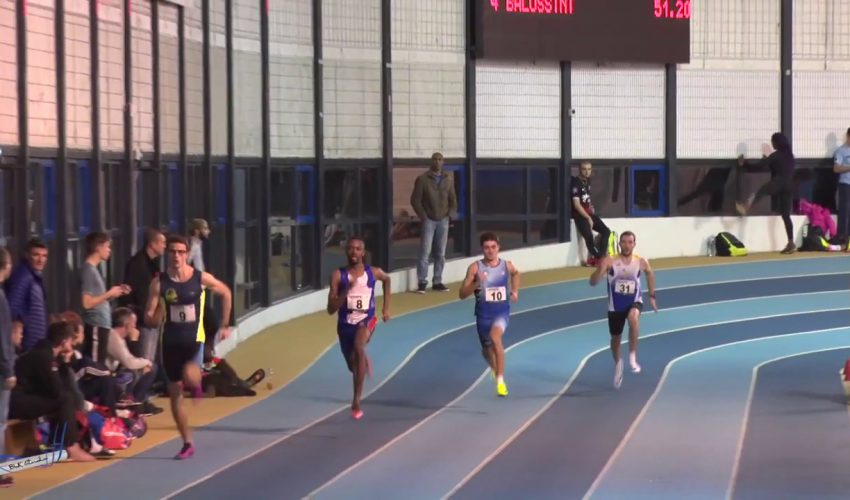 400m – Finale 3 – ESM – Championnat Regionaux 20/01/2018 – Eaubonne