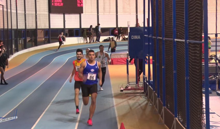 400m – Finale 4 – SEM – Championnat Regionaux 20/01/2018 – Eaubonne