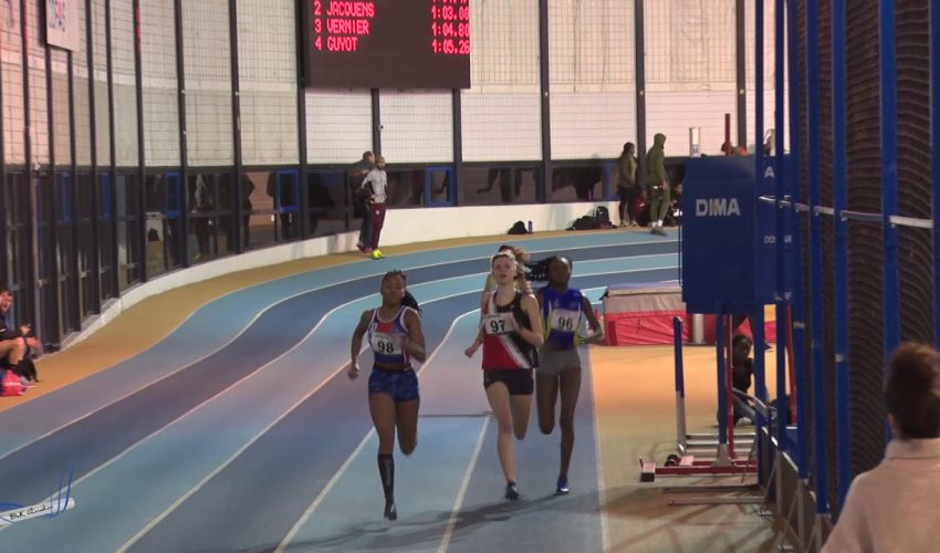 400m – Finale 5 – ESF – Championnat Regionaux 20/01/2018 – Eaubonne