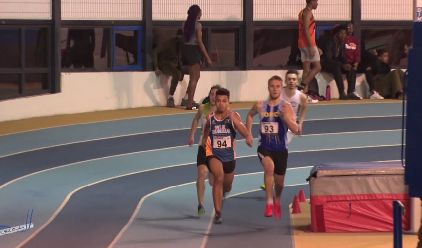 400m – Finale 6 – SEM – Championnat Regionaux 20/01/2018 – Eaubonne