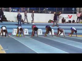 60m – Finale A – ESF – Championnat Regionaux 20/01/2018 – Eaubonne