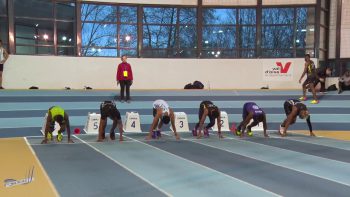 60m – Finale B – ESM – Championnat Regionaux 20/01/2018 – Eaubonne