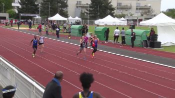 100m – Finale 2 – TCF – Meeting de Villejuif 28/04/2018 – Villejuif