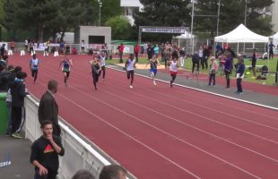 100m – Finale 5 – TCM – Meeting de Villejuif 28/04/2018 – Villejuif