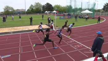 100m – Finale 9 – TCM – Meeting de Villejuif 28/04/2018 – Villejuif
