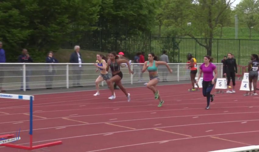 100m Haies 84 – TCF – Meeting de Villejuif 28/04/2018 – Villejuif