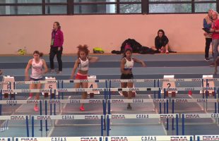 60m Haies – Finale A – SEF – Championnat Regionaux 21/01/2018 – Eaubonne