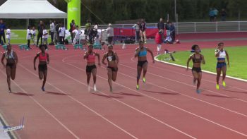 100m – Finale A – TCF – Meeting National 1 de Cergy-Pontoise – 22/06/2018 – Cergy-Pontoise
