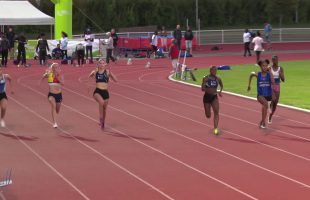 100m – Finale B – TCF – Meeting National 1 de Cergy-Pontoise – 22/06/2018 – Cergy-Pontoise