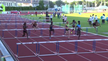100m Haies – Finales A – Meeting National 1 de Cergy-Pontoise – 22/06/2018 – Cergy-Pontoise