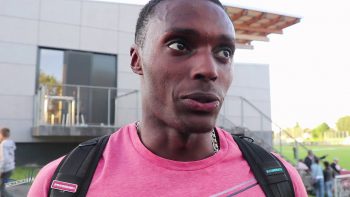 Interview Thomas JORDIER 400m Meeting National 1 Cergy-Pontoise