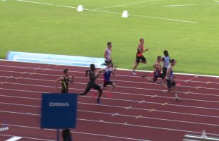 100m – Demi Finale 1 – CAM – Championnats de France Jeunes CA JU – 20/07/2018 – Bondoufle
