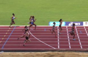 100m – Demi Finale 1 – JUF – Championnats de France Jeunes CA JU – 20/07/2018 – Bondoufle