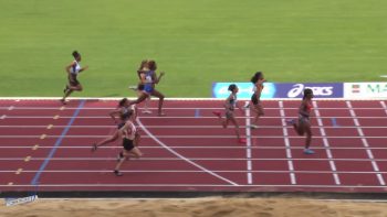100m – Demi Finale 1 – JUF – Championnats de France Jeunes CA JU – 20/07/2018 – Bondoufle