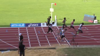 100m – Demi Finale 2 – JUM – Championnats de France Jeunes CA JU – 20/07/2018 – Bondoufle