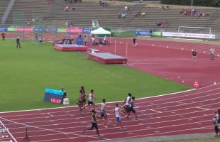 100m – Finale – JUM – Championnats de France Jeunes CA JU – 20/07/2018 – Bondoufle