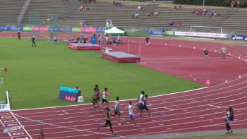 100m – Finale – JUM – Championnats de France Jeunes CA JU – 20/07/2018 – Bondoufle