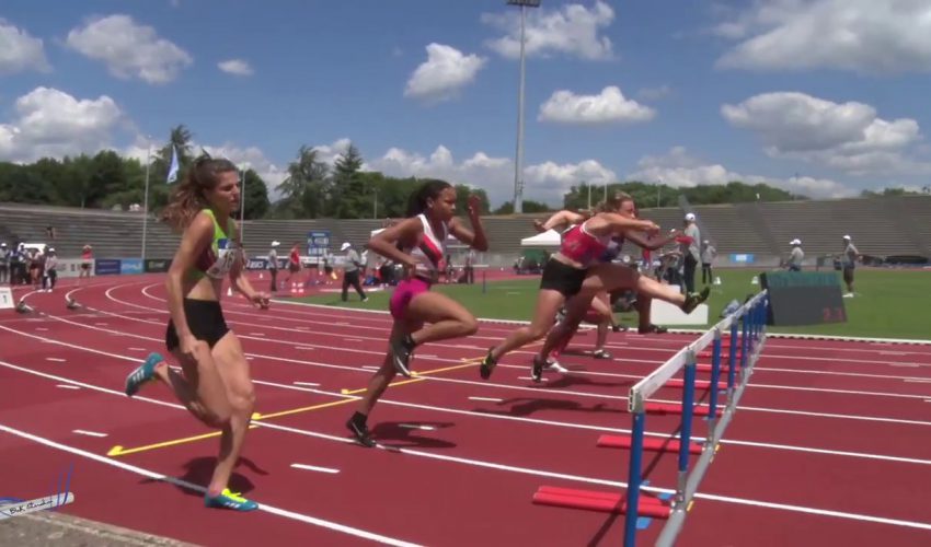 100m Haies – Demi Finale 2 – CAF – Championnats de France Jeunes CA JU – 21/07/2018 – Bondoufle
