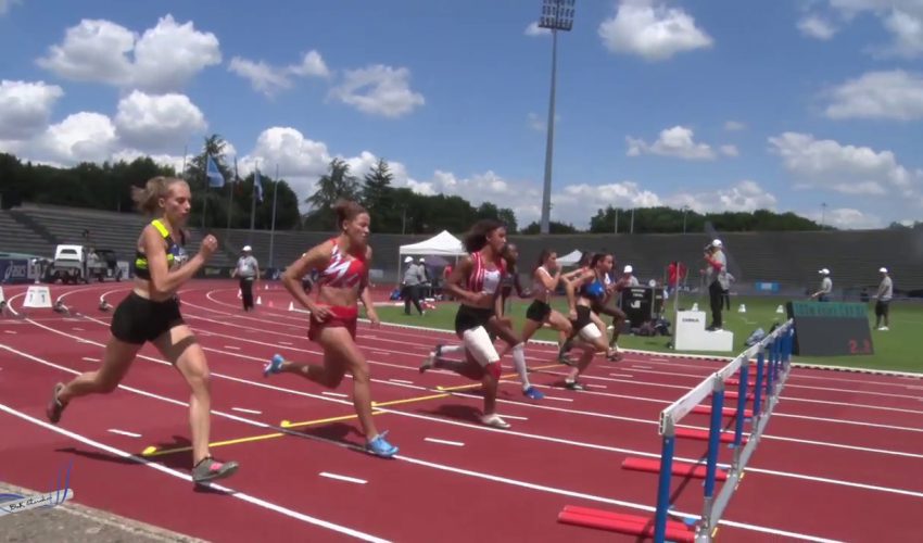 100m Haies – Demi Finale 3 – CAF – Championnats de France Jeunes CA JU – 21/07/2018 – Bondoufle