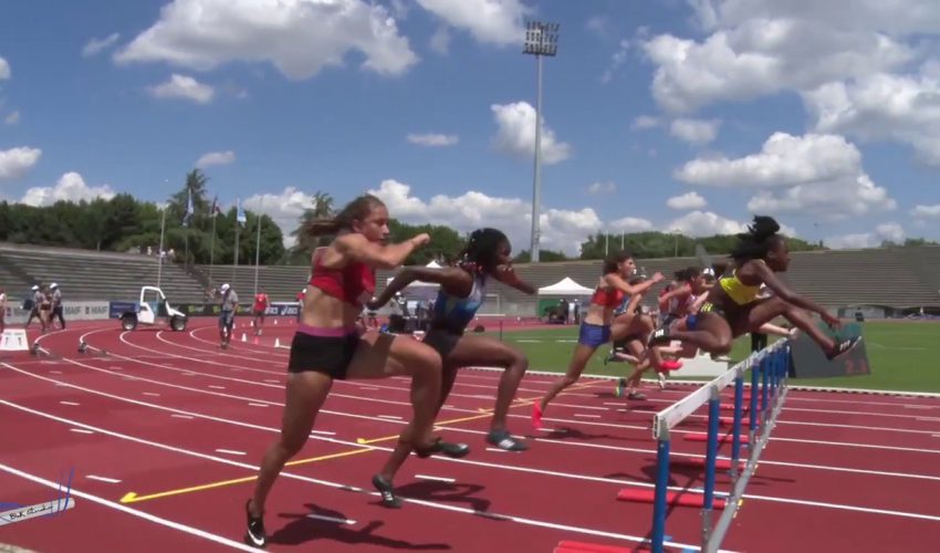 100m Haies – Demi Finale 3 – JUF – Championnats de France Jeunes CA JU – 21/07/2018 – Bondoufle