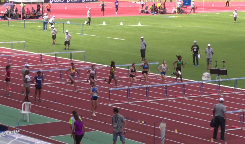 100m Haies – Finale – JUF – Championnats de France Jeunes CA JU – 21/07/2018 – Bondoufle